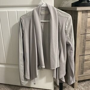 Blank NYC  drape front jacket